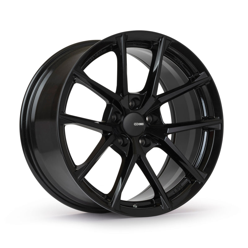 Enkei Helix 18x8 / 5x114.3 Bolt Pattern / 45mm Offset / 72.6mm Bore - Black Wheel - 549-880-6545BK