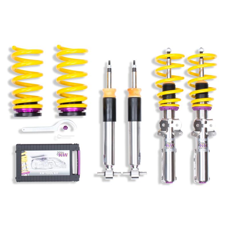 KW Coilover Kit V3 2015 Ford Mustang Coupe + Convertible; excl. Shelby GT500 - 35230065