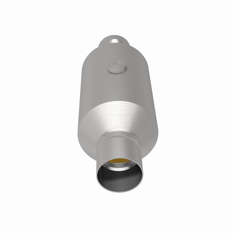 MagnaFlow 2.50 w/dual O2 5in. Spun Universal Converter - 79316