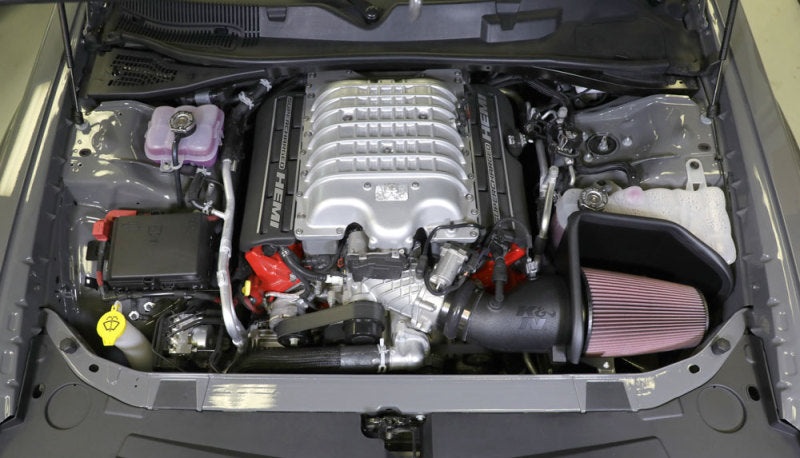 K&N 2018 Dodge Challenger Demon V8-6.2L F/I AirCharger Performance Intake - 63-1577