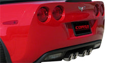 Load image into Gallery viewer, Corsa 2012-2013 Chevrolet Corvette C6 ZR1 Sport Cat-Back Dual Rear Exit w/ Twin 4.0in Pol Tips - 14164CB3