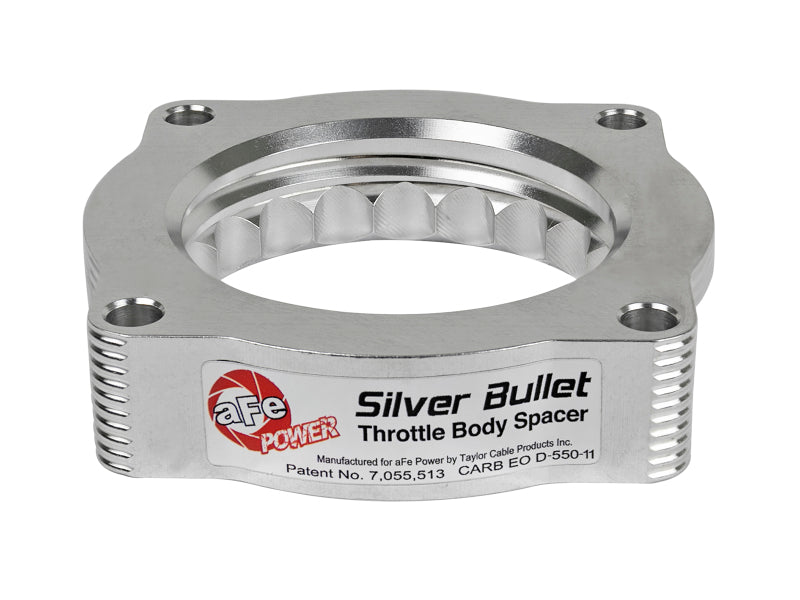 aFe Silver Bullet Throttle Body Spacer N62 Only BMW (E53) 04-09 5series (E60) 04-09 6series (E63/64) - 46-31001