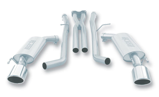 Borla 05-06 Pontiac GTO Coupe 2dr 6.0L 8cyl AT/MT 4spd/6spd RWD SS Catback Exhaust w/ inXin Pipe - 140165