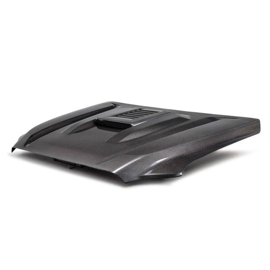 Seibon 2024+ Toyota Tacoma TR-Style Carbon Fiber Hood - HD24TYTA-TR