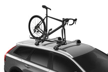 Load image into Gallery viewer, Thule FastRide Fork-Mount Roof Bike Rack (For Quick-Release Bikes/Adapter Req. for Thru-Axle) - Blk - 564005