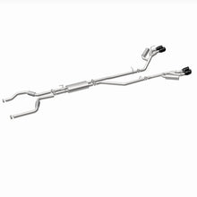 Load image into Gallery viewer, MagnaFlow 20-21 Ford Explorer 3.0L V6 Dual Exit Quad Black Chrome Tip Street Series Cat-Back Exhaust - 19515