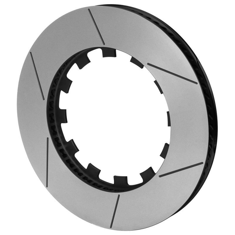 Wilwood GT 72 12x8.80 Curved Vane Spec-37 Left Rotor - Black - 160-14918-GTB