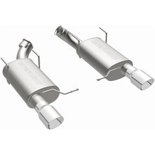 Load image into Gallery viewer, MagnaFlow 13 Ford Mustang V8 5.0L Dual Split Rear Exit Stainless Cat Back Performance Exhaust - 15151