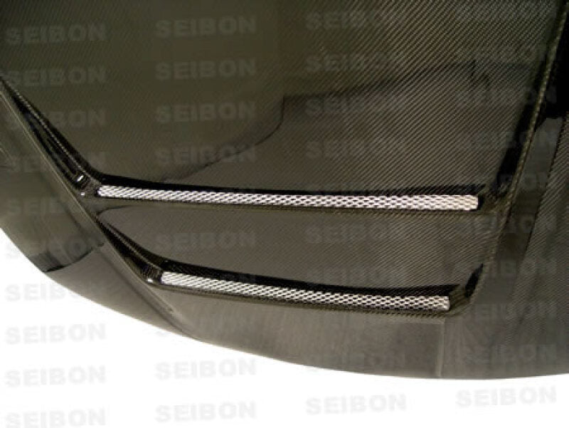 Seibon 99-01 Nissan S15 DVII Carbon Fiber Hood - HD9901NSS15-DVII