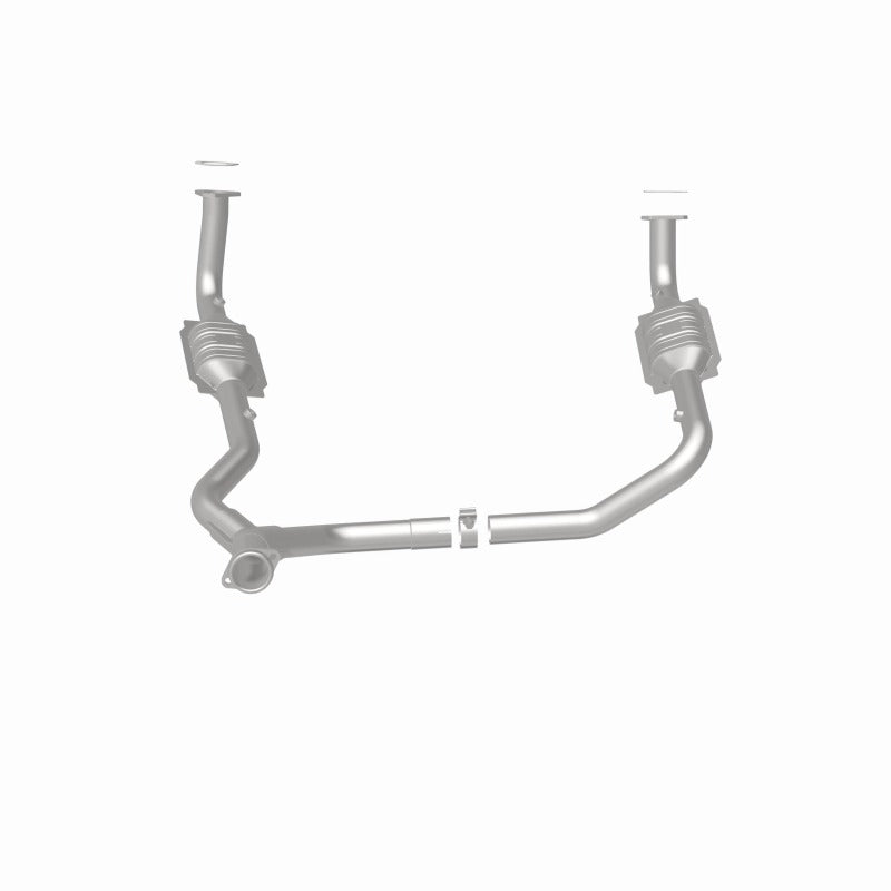 MagnaFlow DF Cat. Conv 95-99 Range Rover 4.0/4.6L GEMS Y-Pipe Assembly *NOT FOR SALE IN CALIFORNIA* - 93694