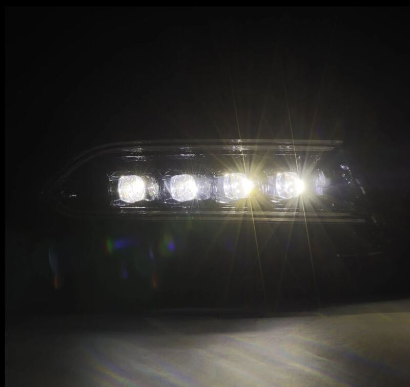 AlphaRex 15-23 Dodge Charger NOVA-Series LED Proj Headlights Blk w/Activtn Light & Seq.Sig / SB DRL - 880499