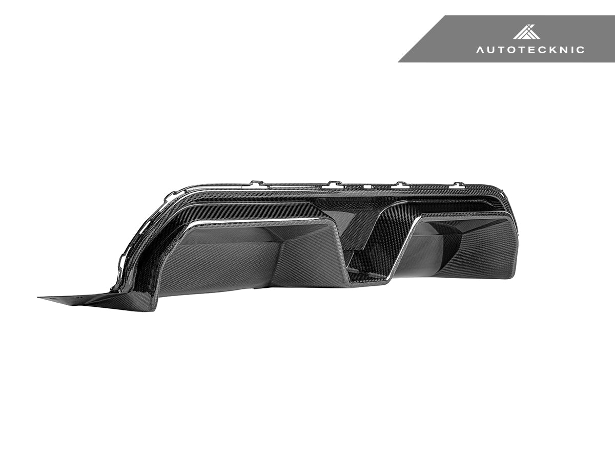 AutoTecknic Dry Carbon Competition Sport Rear Diffuser - BMW F90 M5