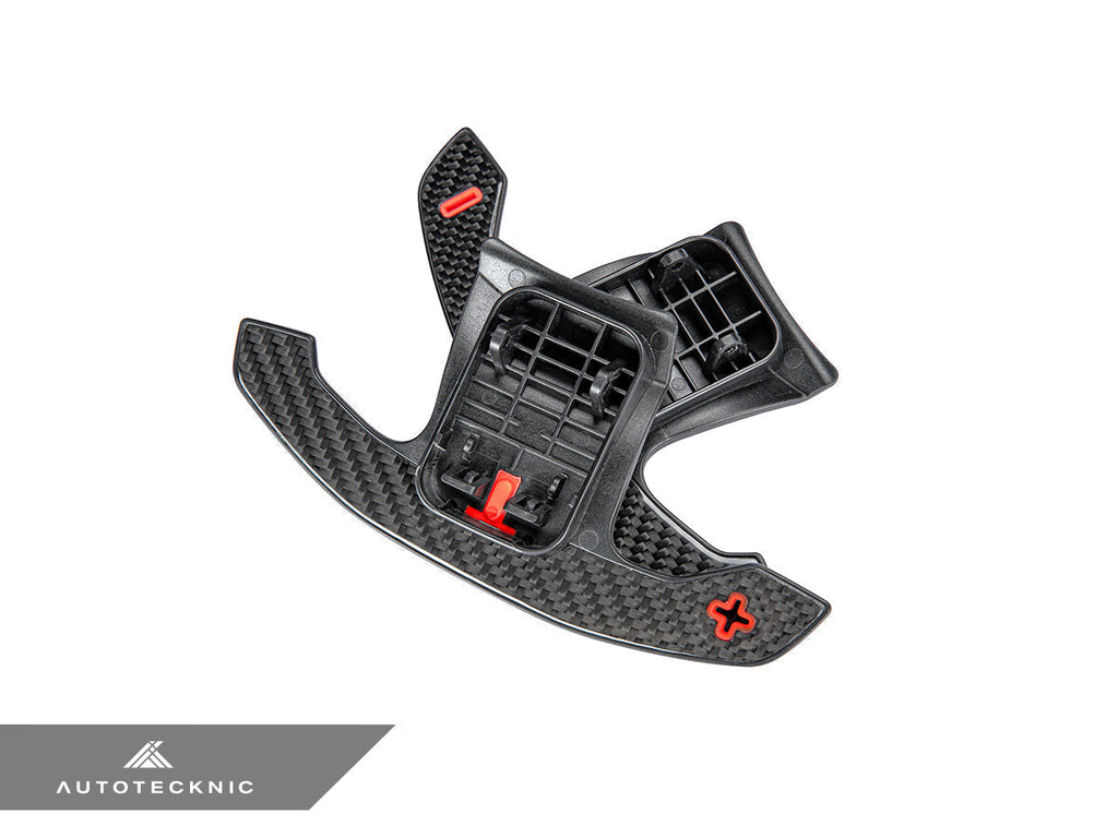 AutoTecknic Carbon Fiber Pole Position Shift Paddles - A90 Supra