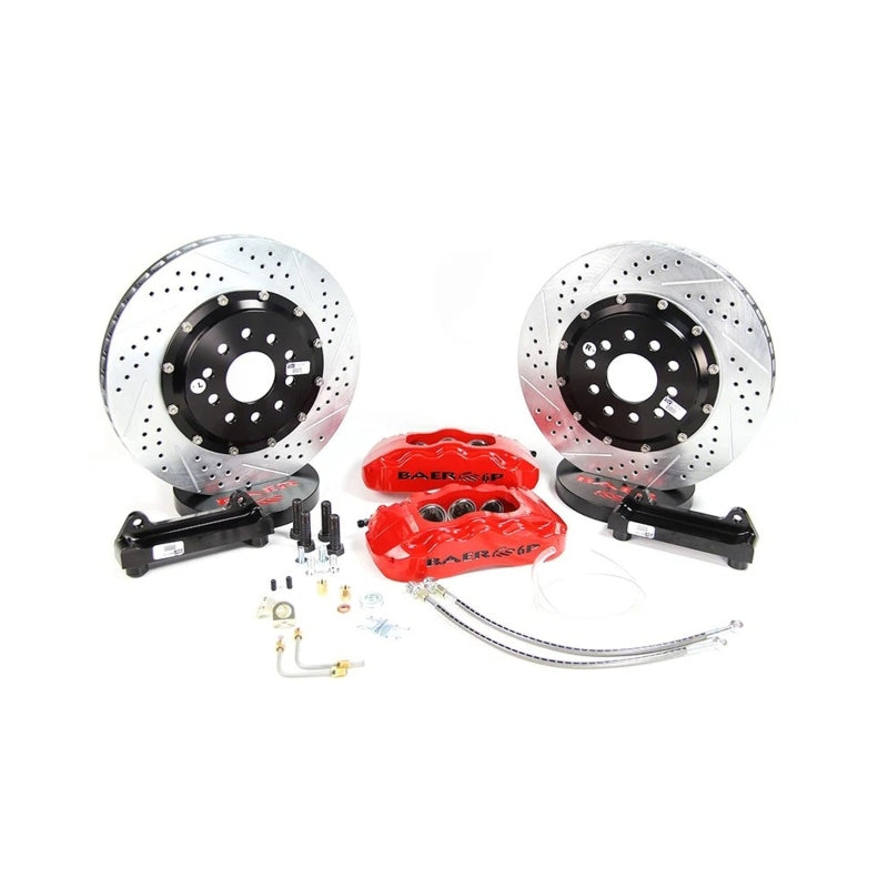Baer Brakes 98-02 GM F-Body Cars 14in Pro+ Front SDZ Brake Kit - Black - 4301333B