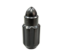 Load image into Gallery viewer, NRG 500 Series M12 X 1.5 Bullet Shape Steel Lug Nut Set - 21 Pc w/Lock Key - Black - LN-LS500BK-21