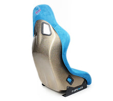 Load image into Gallery viewer, NRG FRP Bucket Seat ULTRA Edition - Medium (Blue Alcantara/Pearlized Back) - FRP-303BL-ULTRA