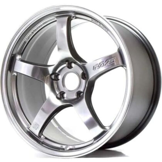 Gram Lights 57CR 15x8.0 +35 4x100 Grace Silver Wheel - WGCRE35AQNK