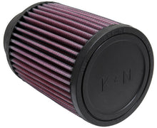 Load image into Gallery viewer, K&amp;N Filter Universal Rubber Filter 2 3/4 inch 10 Degree Flange 4 inch OD 5 inch Height - RU-1460