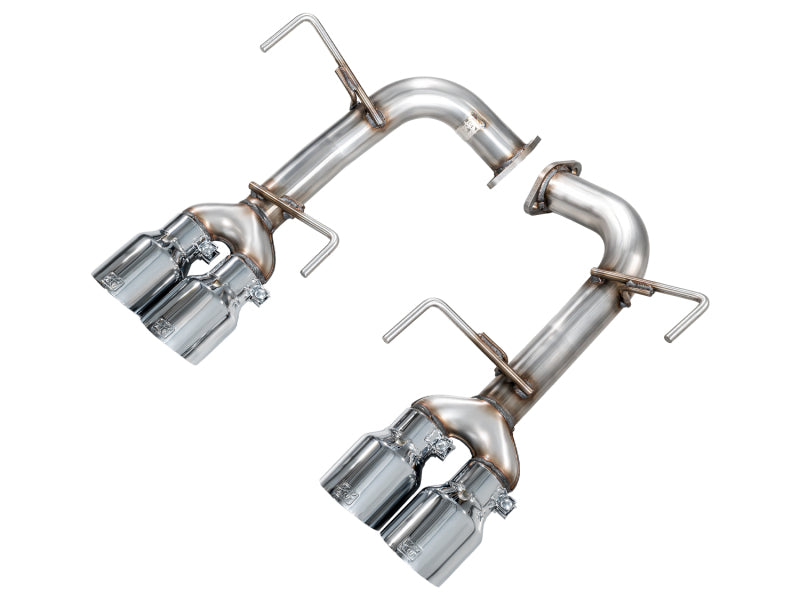 AWE Tuning 22-25 Subaru VB WRX Track Edition Axle-Back Exhaust - Chrome Silver Tips - 3020-42424