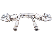 Load image into Gallery viewer, AWE Tuning 2020 Chevrolet Corvette (C8) Touring Edition Exhaust - Quad Chrome Silver Tips - 3015-42151