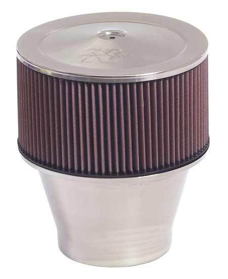 K&N Custom Velocity Stack Assembly - Red - Size: 11 in - 58-1191