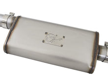 Load image into Gallery viewer, aFe Mach Force-XP Exhaust 3in CB SS 15-17 GM Colorado/Canyon 2.5L/3.6L Side Exit w/ Black Tip - 49-44058-B