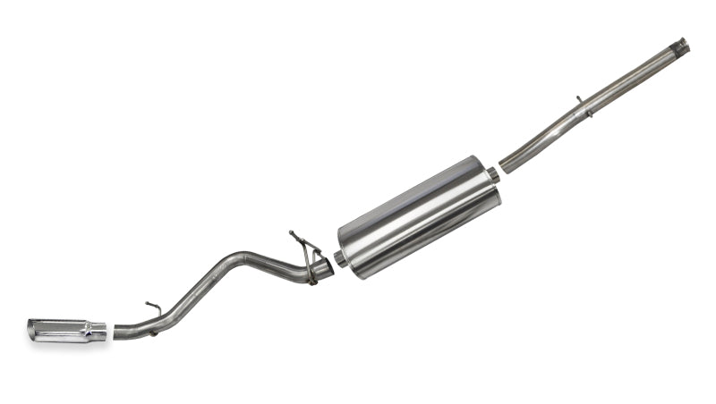 Corsa 14-19 Chevy Silverado Crew Cab/Short Bed 1500 5.3L V8 Sport Cat Back Single Side Exhaust Exit - 24873