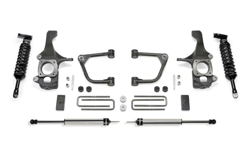 Fabtech 16-19 Toyota Tundra 4WD Trd Pro 2in UCA Kit w/Uniballs & Dlss 2.5C/O & Rr Dlss - K7075DL