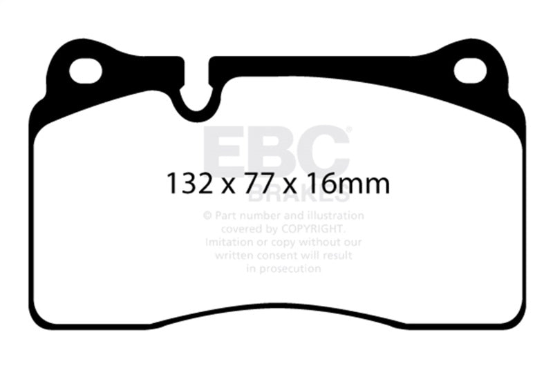 EBC Brakes Redstuff Ceramic Brake Pads - DP32070C