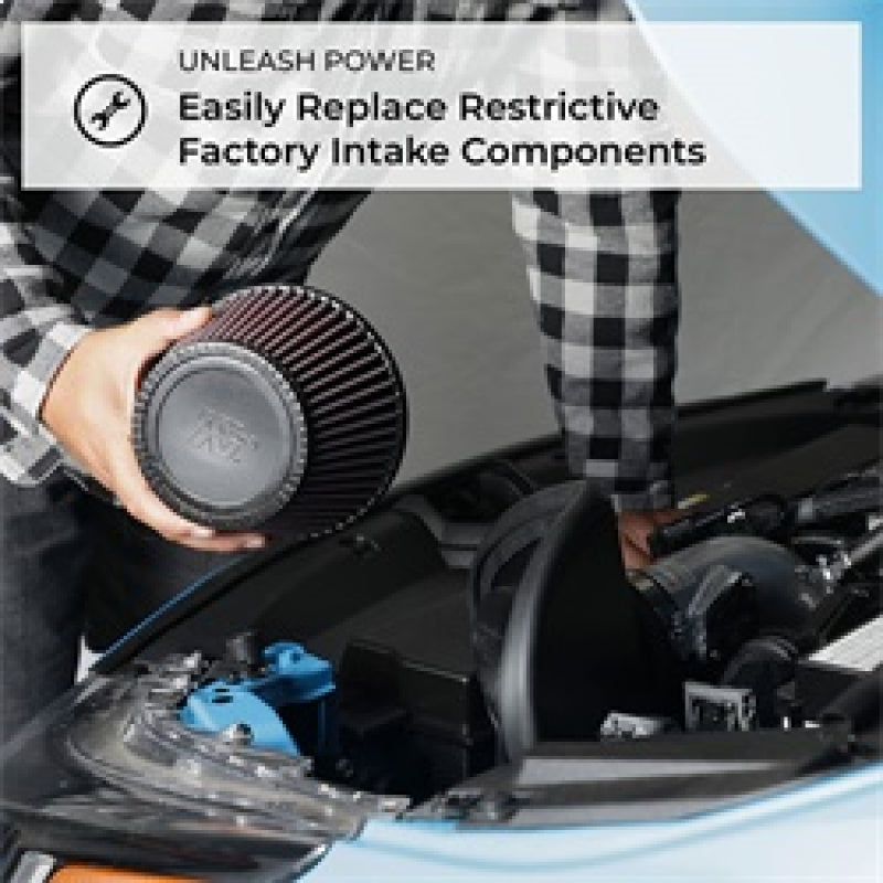 K&N 12-18 Jeep Wrangler V6-3.6L High Flow Performance Intake Kit (12-15 CARB Approved) - 77-1566KP