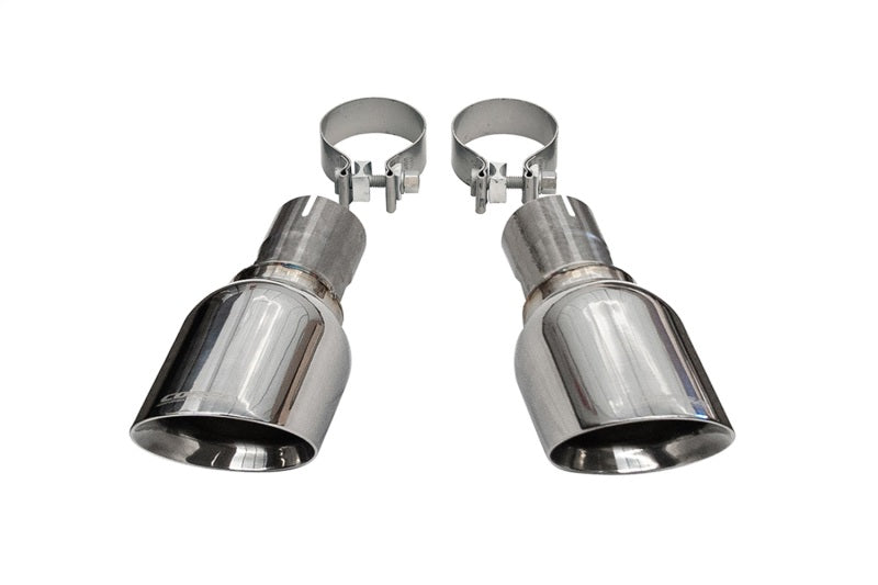 Corsa 2011-2021 Jeep Grand Cherokee Single 2.5in Inlet / 4.5in Outlet Polished Pro-Series Tip Kit - 14067