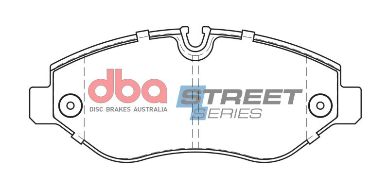 DBA 07-09 Dodge Sprinter 2500 (w/285mm Front Rotor / Bosch Pin Type) Front Street Series Brake Pads - DB1973SS