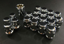 Load image into Gallery viewer, Project Kics 16 LUGS + 4 LOCKS Chrome Bullock And Nut Set - 12X1.50 - W65119