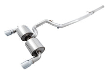 Load image into Gallery viewer, AWE Tuning Ford Focus RS Touring Edition Cat-Back Exhaust- Non-Resonated - Chrome Silver Tips - 3015-32088