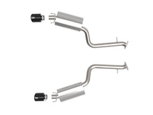 Load image into Gallery viewer, aFe Takeda 14-22 Lexus IS350 V6 2.5in. 304 Stainless Steel Axle-Back Exhaust System w/ Black Tip - 49-36060-B