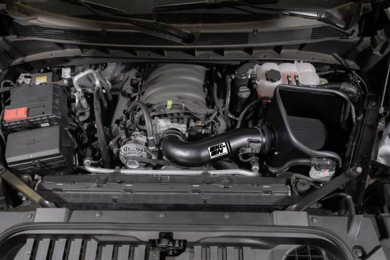 K&N 2019 Chevrolet Silverado 1500 5.3L V8 Black Performance Intake Kit - 71-3110