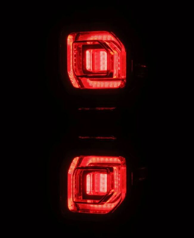 AlphaRex 21-24 Ford Bronco NOVA LED Tail Lights - Alpha-Black - 659020