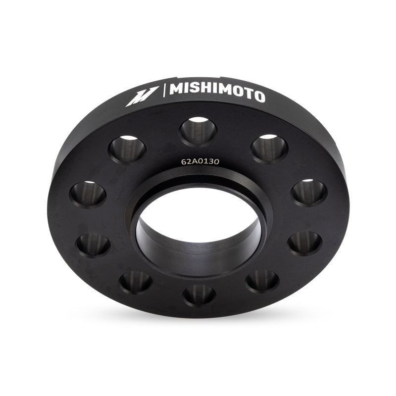 Mishimoto Wheel Spacers - 5x112 - 66.5 - 15 - M14 - Black - MMWS-015-150BK