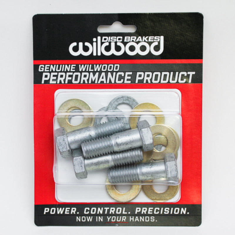 Wilwood Bolt Kit - C5/6 Bracket and Spindle Stepped Shank Bolt Kit - 230-13910