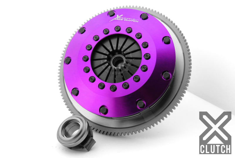 XClutch 90-97 Honda Accord SE 2.2L 8in Twin Sprung Ceramic Clutch Kit - XKHN20524-2B