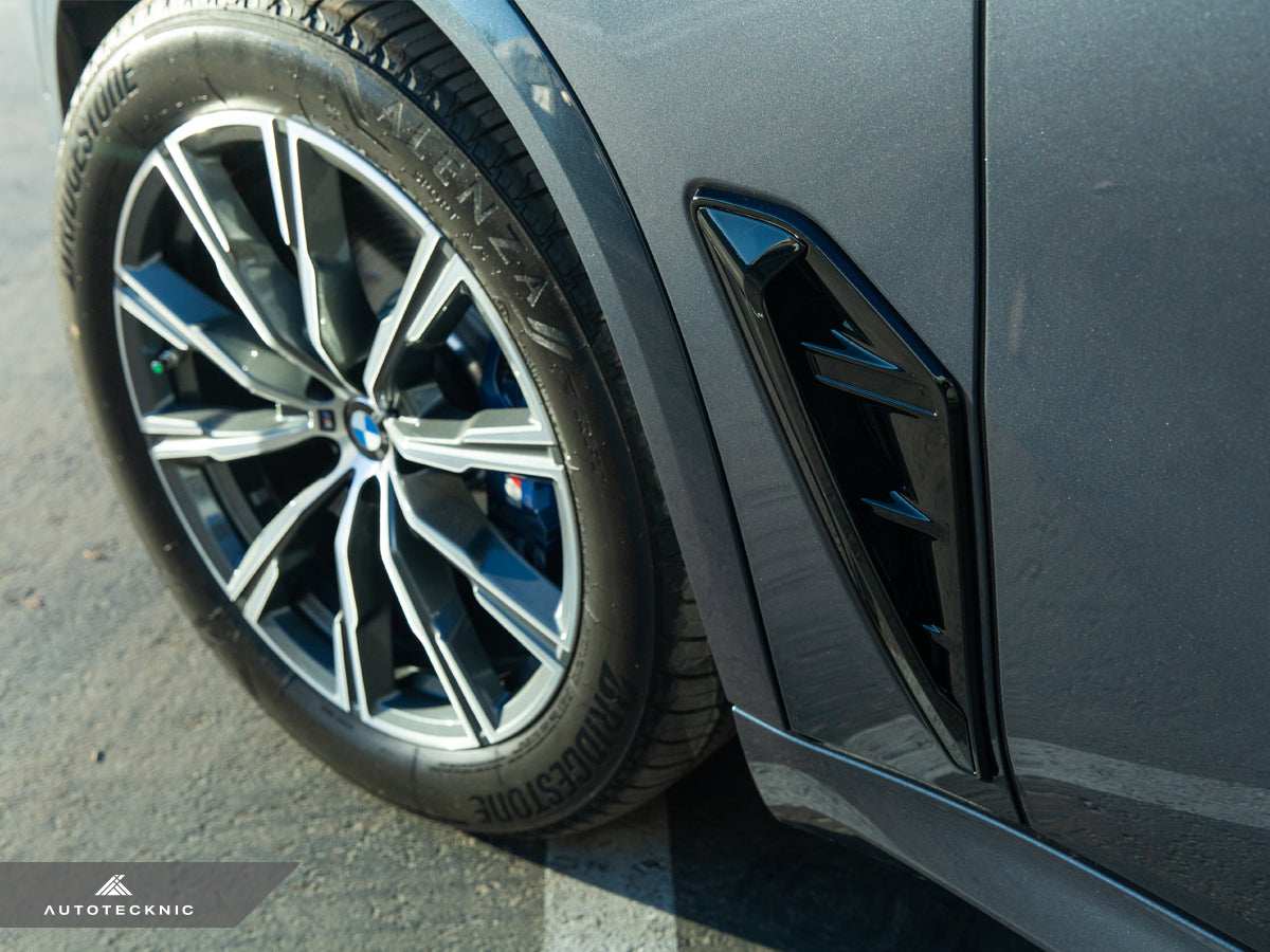 AutoTecknic Gloss Black Fender Trim Set - BMW F95 X5M | G05 X5