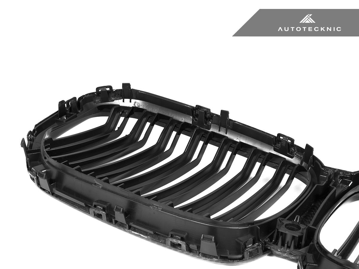 AutoTecknic Dual-Slat Dry Carbon Front Grille - BMW G05 X5 Pre-LCI