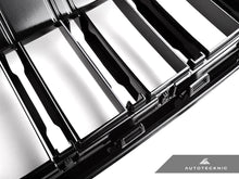Load image into Gallery viewer, AutoTecknic Dual-Slats Gloss Black Front Grille - BMW G20 3-Series LCI