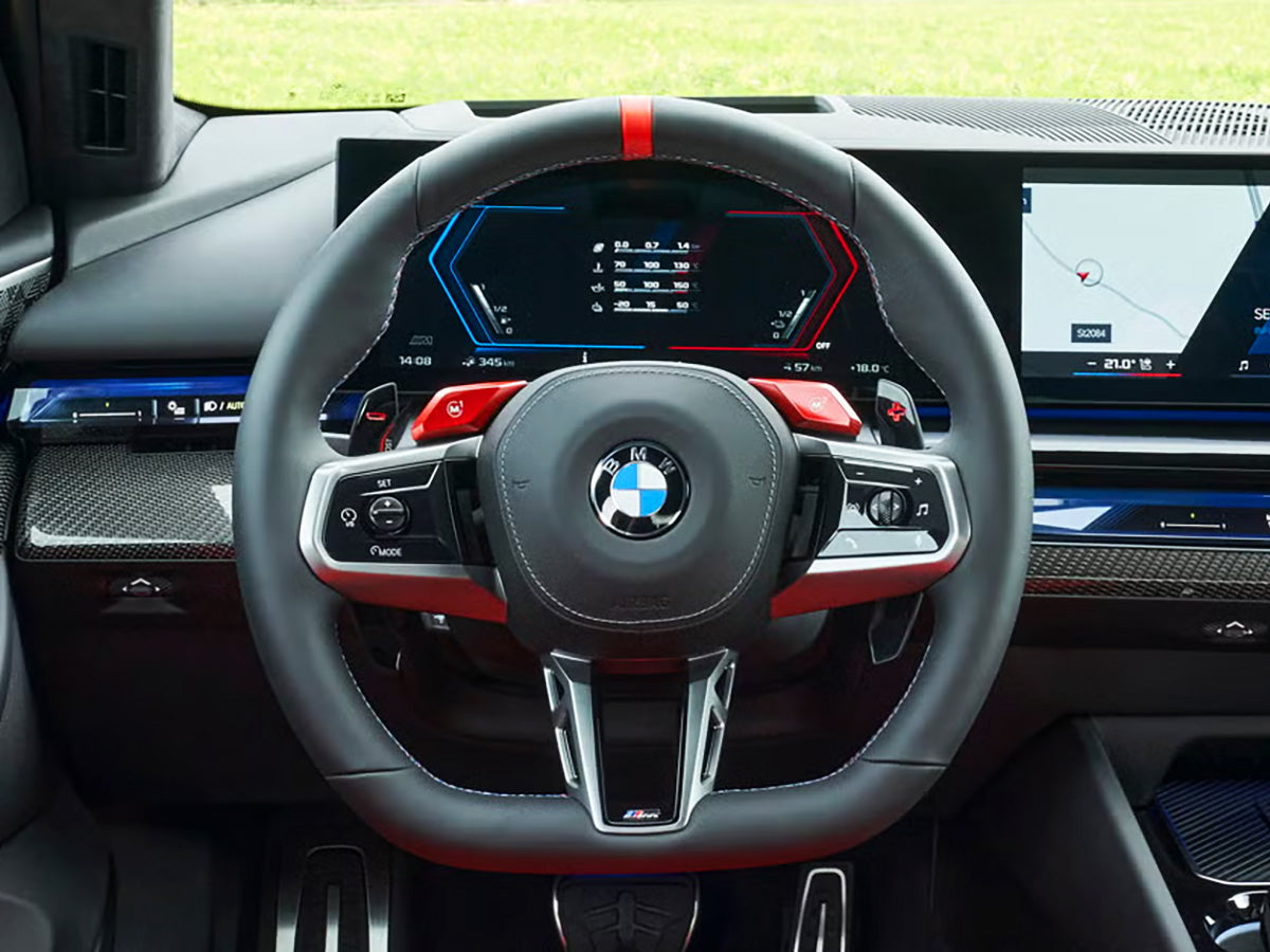 AutoTecknic Carbon Fiber V2 Pole Position Shift Paddles - BMW G9X M5 & More 2024-Up