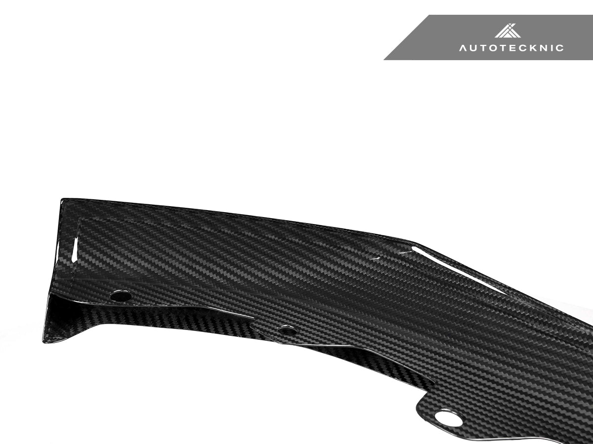 AutoTecknic Dry Carbon Competition Front Aero Lip - BMW G30 5-Series M-Sport LCI