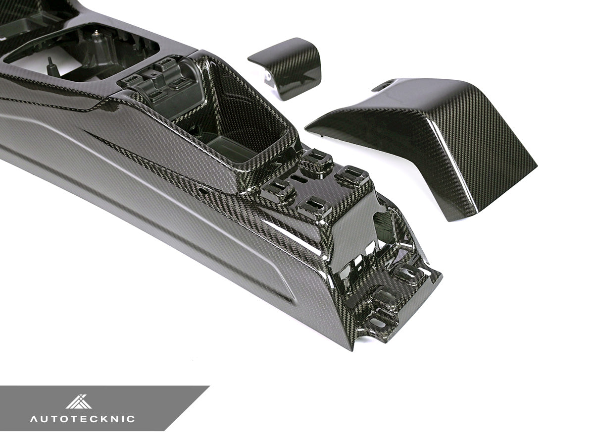 AutoTecknic Pre-Preg Carbon CSL Center Console - BMW G8X M2 / M3 / M4 (Automatic)