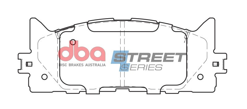 DBA 07-18 Lexus ES350 Street Series Front Brake Pads - DB1800SS
