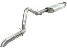 Load image into Gallery viewer, aFe MACHForce XP Exhaust Cat-Back SS-409 04-06 Jeep Wrangler TJ Unl L6 4.0L 2.5in Off-Road No Tip - 49-46229