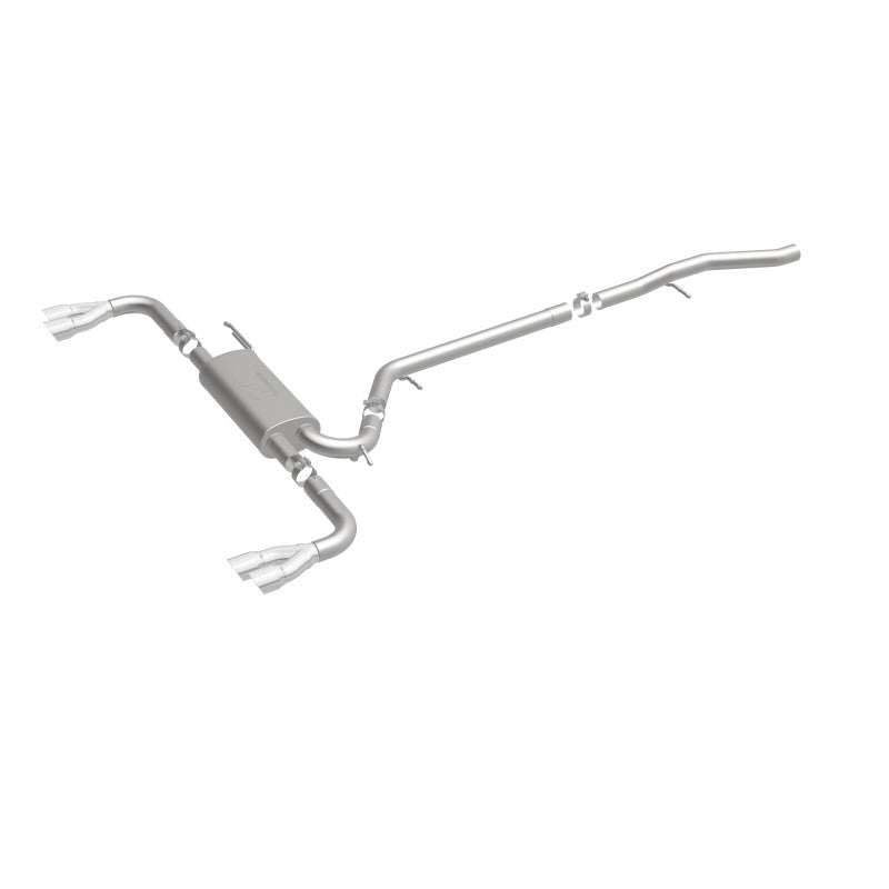MagnaFlow 15-17 GMC Terrain V6 3.6L 409SS Cat-Back Exhaust Quad Split Rear with 3in Polished Tips - 19114