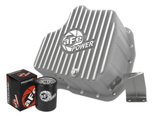 Load image into Gallery viewer, aFe Power 11-16 GM Diesel 2500HD / 3500HD V8-6.6L (TD) Street Series Engine Oil Pan Raw w/ Machined - 46-71080A